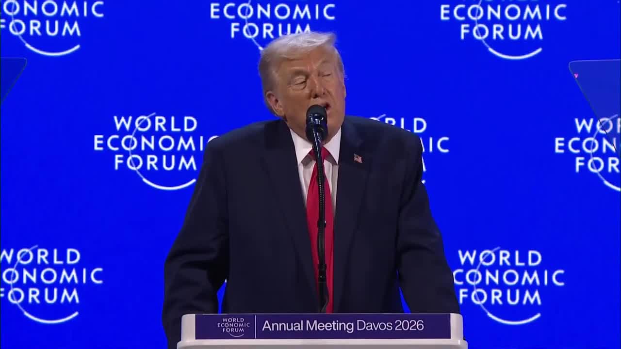 Donald Trump in Davos - Switzerland - January 2026 (English-French) Donald Trump à Davos - Suisse - Janvier 2026